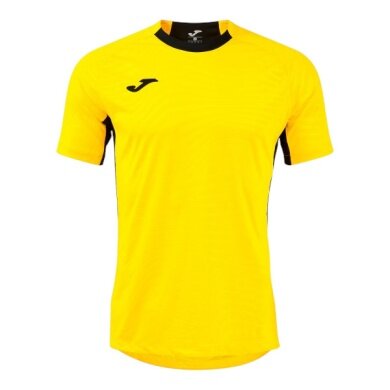 Joma Training T-shirt Kick Pro (elastic material, lightweight, breathable) yellow/black men's