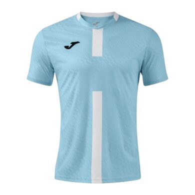 Joma Proteam III Training T-shirt (V-neck, lightweight, breathable) sky blue/white men's