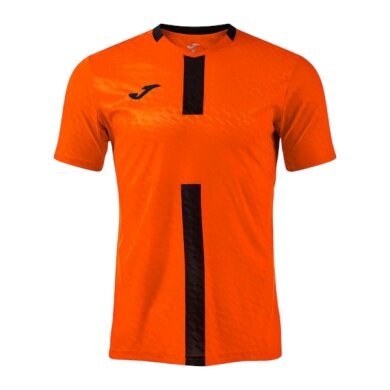 Joma Proteam III Training T-Shirt (V-neck, lightweight, breathable) orange/black men's