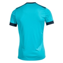 Joma Training T-shirt Eco Supernova (V-neck, lightweight, comfortable) turquoise/navy men's