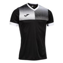 Joma Training T-shirt Eco Supernova (V-neck, lightweight, comfortable) black/white men's