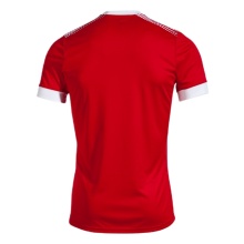 Joma Training T-Shirt Eco Supernova (V-neck, lightweight, comfortable) red/white men's