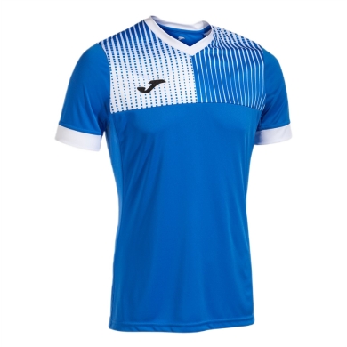 Joma Training T-shirt Eco Supernova (V-neck, lightweight, comfortable) royal blue/white men's