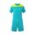 Joma tracksuit (shorts and short-sleeved shirt) Phoenix III set turquoise/yellow men's