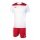 Joma tracksuit (shorts and short-sleeve shirt) Phoenix III set red/white men's