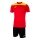 Joma tracksuit (shorts and short-sleeved shirt) Phoenix III set red/yellow/black men's