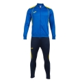 Joma Tracksuit Championship VII (Jacket and Trousers) royal blue/yellow/navy blue Men