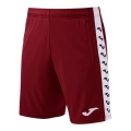 Joma Bermuda Heroic Training Trousers (100% Polyester, with Side Pockets) short burgundy men
