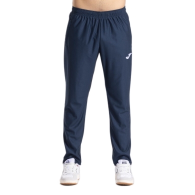 Joma Combi Premium Training Trousers (100% Polyester, breathable) long navy blue men's