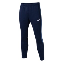 Joma Eco Championship Training Trousers (optimal freedom of movement, elastic waistband with drawstring) long navy blue/blue men's