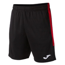 Joma Eco Championship Bermuda Training Trousers (optimal freedom of movement, elastic waistband with drawstring) short black/red men's