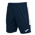 Joma Eco Championship Bermuda Training Trousers (optimal freedom of movement, elastic waistband with drawstring) short navy blue/white men's