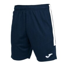 Joma Eco Championship Bermuda Training Trousers (optimal freedom of movement, elastic waistband with drawstring) short navy blue/white men's
