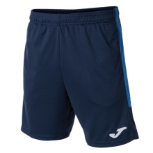 Joma Eco Championship Bermuda Training Trousers (optimal freedom of movement, elastic waistband with drawstring) short navy blue/royal blue men's