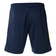 Joma Eco Championship Bermuda Training Trousers (optimal freedom of movement, elastic waistband with drawstring) short navy blue/yellow men's