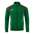 Joma Championship 20 Training Jacket (breathable, comfortable, recycled polyester) green/red men's