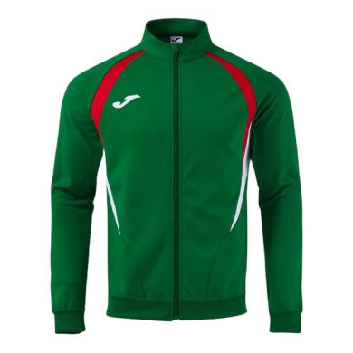 Joma Championship 20 Training Jacket (breathable, comfortable, recycled polyester) green/red men's