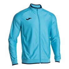 Joma Training Jacket Combi Premium (with side pockets, breathable functional material) turquoise/navy men's