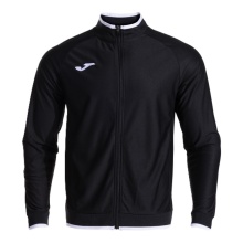 Joma Training Jacket Combi Premium (with side pockets, breathable functional material) black/white men's