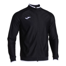 Joma Training Jacket Combi Premium (with side pockets, breathable functional material) black/white men's