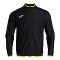 Joma Training Jacket Combi Premium (with side pockets, breathable functional material) black/yellow men's