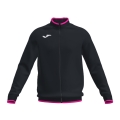 Joma Training Jacket Combi Premium (with side pockets, breathable functional material) black/pink men's