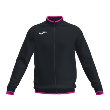 Joma Training Jacket Combi Premium (with side pockets, breathable functional material) black/pink men's