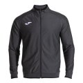 Joma Training Jacket Combi Premium (with side pockets, breathable functional material) anthracite grey/black men's
