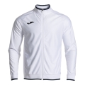 Joma Training Jacket Combi Premium (with side pockets, breathable functional material) white/navy men's