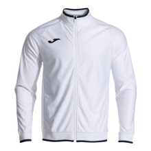 Joma Training Jacket Combi Premium (with side pockets, breathable functional material) white/navy men's