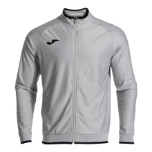 Joma Training Jacket Combi Premium (with side pockets, breathable functional material) grey men's