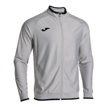 Joma Training Jacket Combi Premium (with side pockets, breathable functional material) grey men's