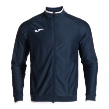 Joma Training Jacket Combi Premium (with side pockets, breathable functional material) navy/white men's
