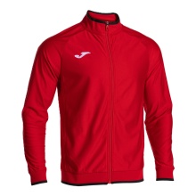 Joma Training Jacket Combi Premium (with side pockets, breathable functional material) red/black men's