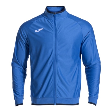 Joma Training Jacket Combi Premium (with side pockets, breathable functional material) royal blue/navy men's