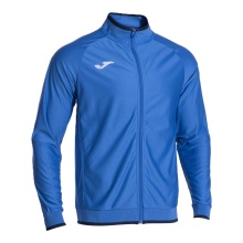 Joma Training Jacket Combi Premium (with side pockets, breathable functional material) royal blue/navy men's