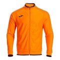 Joma Training Jacket Combi Premium (with side pockets, breathable functional material) orange/black men's