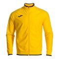 Joma Training Jacket Combi Premium (with side pockets, breathable functional material) yellow/black men's