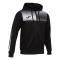 Joma Eco Supernova Full Zip Training Jacket with Hood (recycled polyester, soft material) black men's