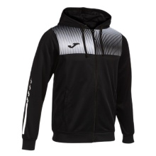 Joma Eco Supernova Full Zip Training Jacket with Hood (recycled polyester, soft material) black men's