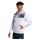 Joma Eco Supernova Full Zip Training Jacket with Hood (recycled polyester, soft material) white/navy blue men's
