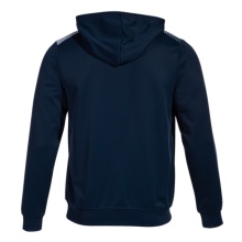 Joma Eco Supernova Full Zip Training Jacket with Hood (recycled polyester, soft material) navy blue/white men's