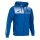 Joma Eco Supernova Full Zip Training Jacket with Hood (recycled polyester, soft material) royal blue/white men's