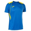 Joma Sport T-shirt Championship VII (light, breathable) royal blue/yellow Men