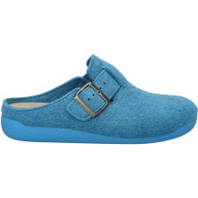 Josef Seibel slippers felt slippers Cara 01 blue ladies