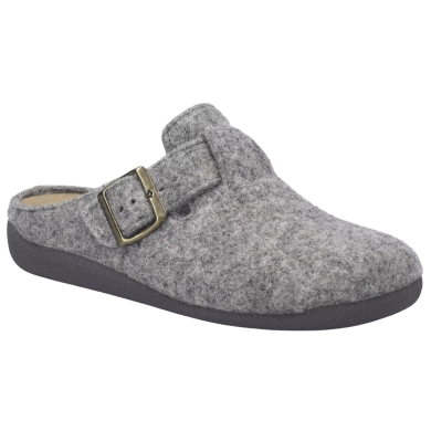 Josef Seibel slippers felt slippers Cara 01 grey ladies