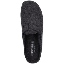 Josef Seibel slippers felt slippers Vince 05 anthracite grey men