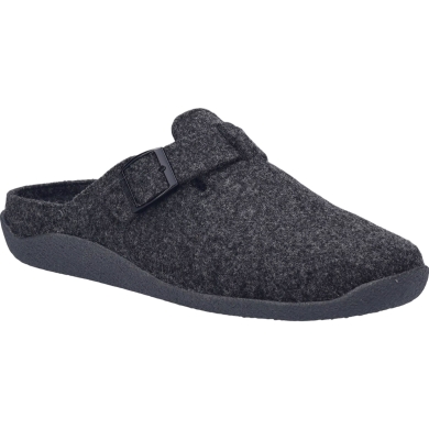 Josef Seibel slippers felt slippers Vince 05 anthracite grey men