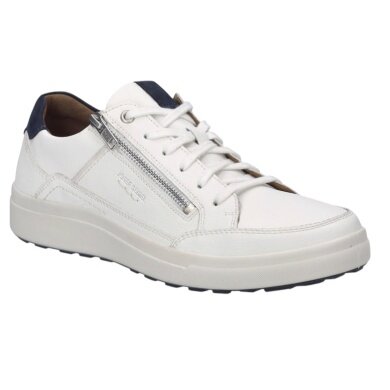 Josef Seibel Sneaker Maddox 07 (leather) white/dark blue men's