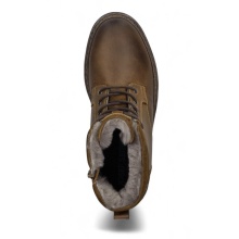 Josef Seibel winter shoes Curtis 50 (leather, warm lined) brown men's